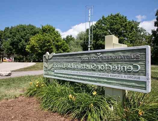 Signage for Center for Sustainable Living